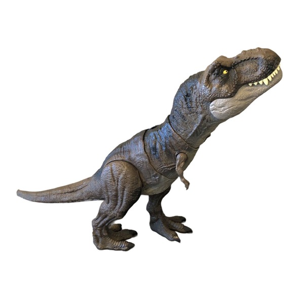 Jurassic World Park Camp Cretaceous Stomp N’ Escape T-REX Dinosaur Figure Toy - Picture 1 of 11